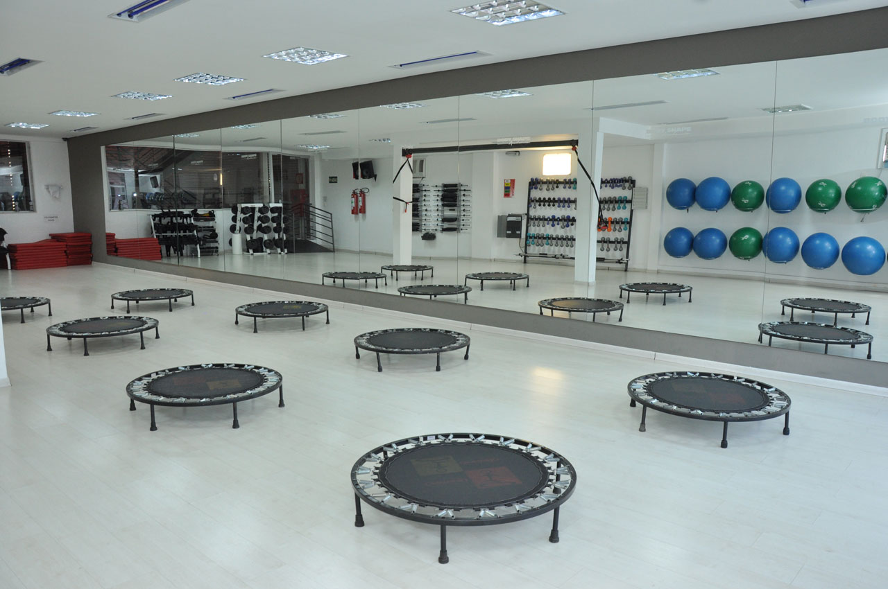 Espa�o aconchegante agrad�vel para seus exerc�cios