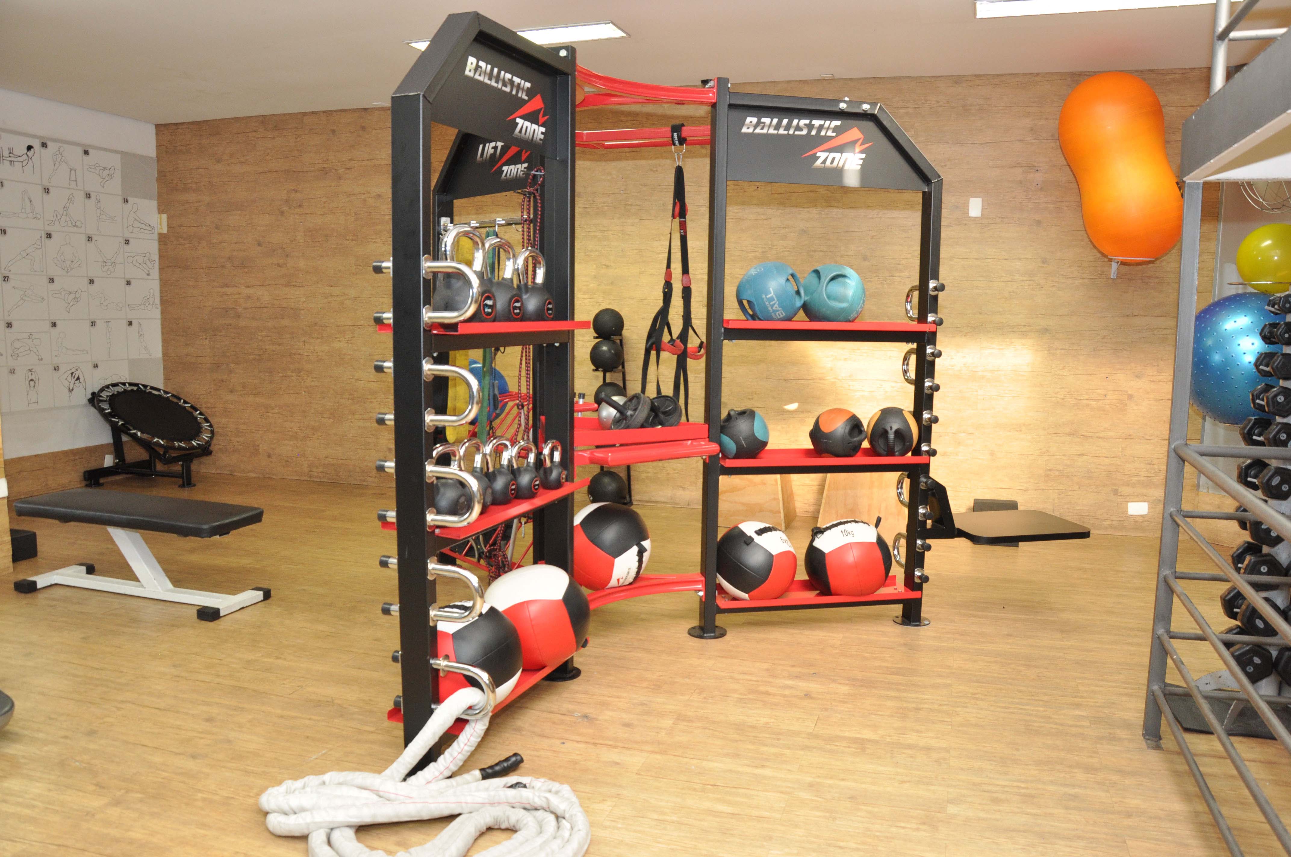 Espa�o aconchegante agrad�vel para seus exerc�cios