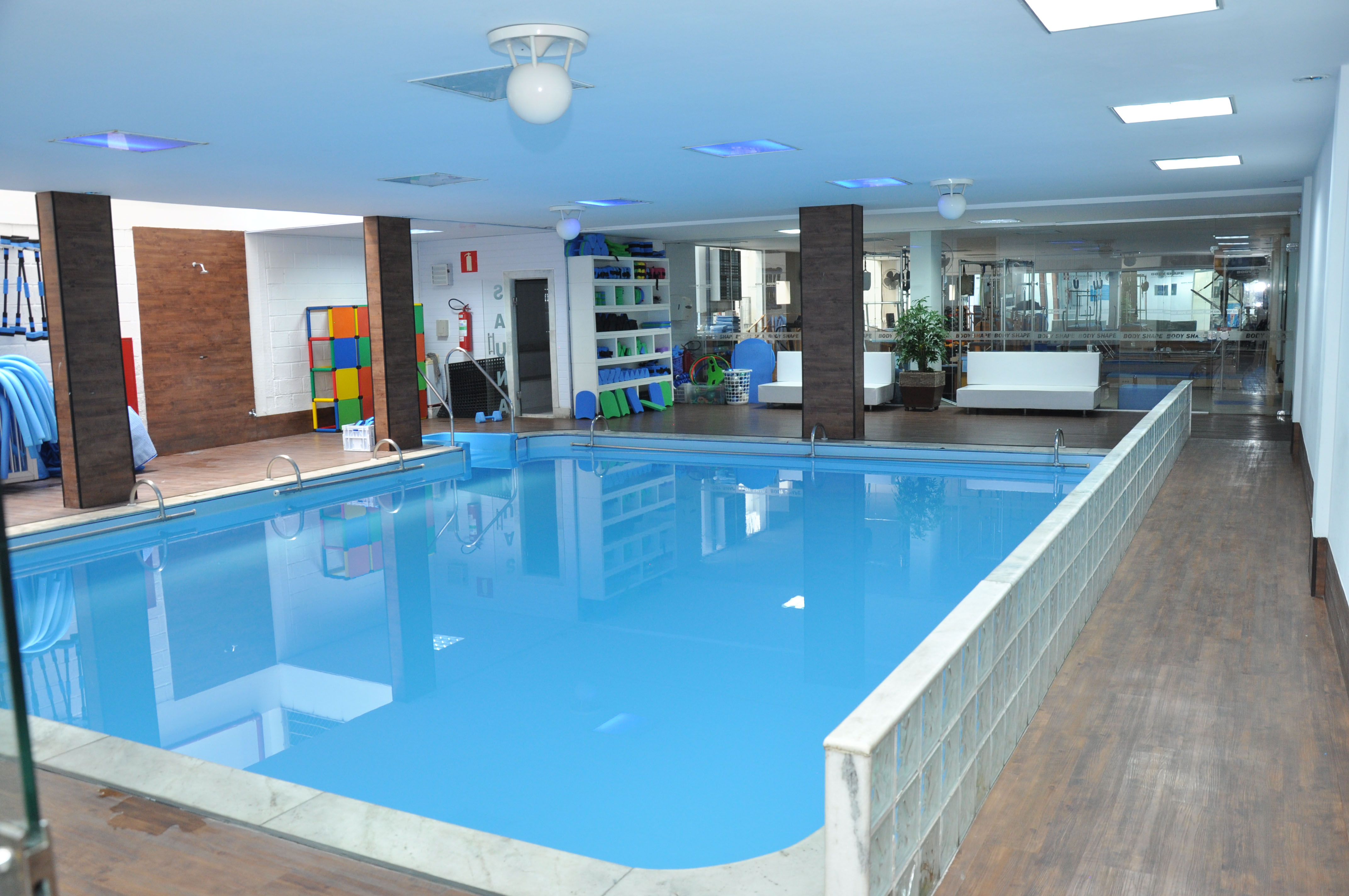 Espa�o aconchegante agrad�vel para seus exerc�cios