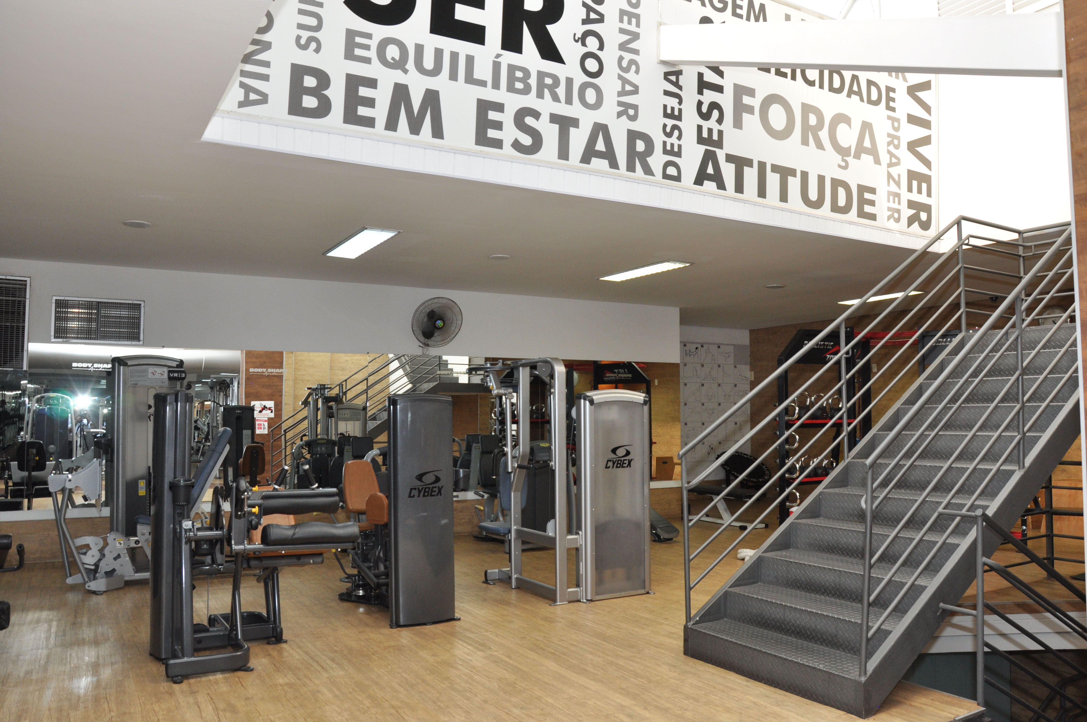 Espa�o aconchegante agrad�vel para seus exerc�cios